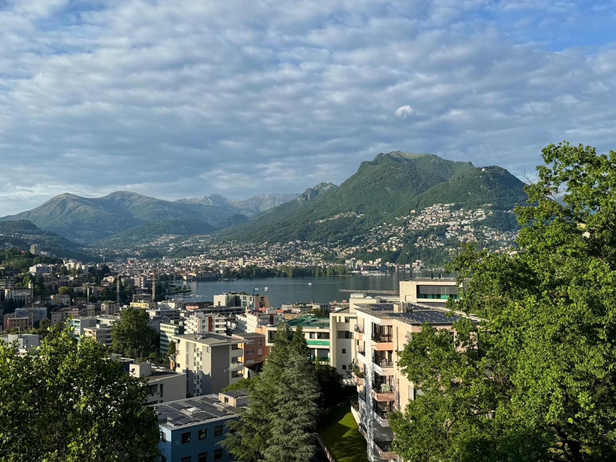 Panorama Suite In Lugano - Pazzallo 파라디소 외부 사진