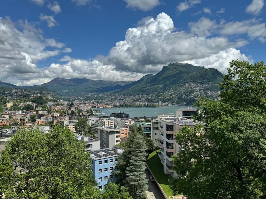 Panorama Suite In Lugano - Pazzallo 파라디소 외부 사진