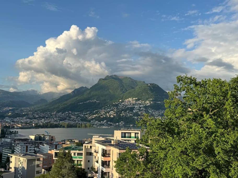 Panorama Suite In Lugano - Pazzallo 파라디소 외부 사진
